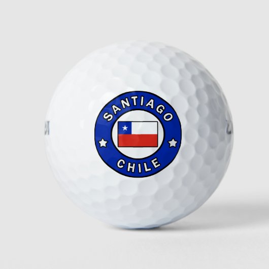 Santiago Chile Golfball (Vorderseite)