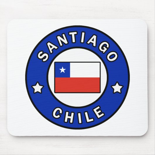 Santiago Chile Mousepad (Vorne)