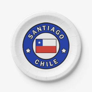 Santiago Chile Pappteller