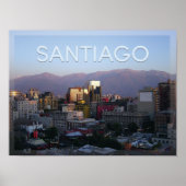 Santiago - Chile Poster (Vorne)