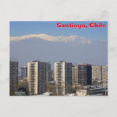 Santiago, Chile Postkarte (Vorderseite)