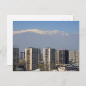 Santiago, Chile Postkarte (Vorne/Hinten)