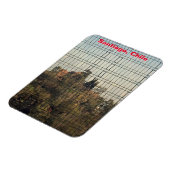 Santiago, Chile-Reflexion Magnet (Linke Seite)