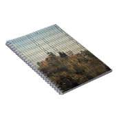 Santiago, Chile-Reflexion Notizblock (Rechte Seite)