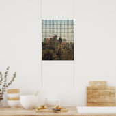 Santiago, Chile-Reflexion Poster (Küche)