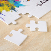 Santiago Chile Skyline Puzzle (Seite)