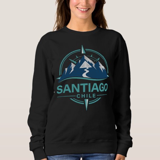 Santiago Chile South America Sweatshirt (Vorderseite)