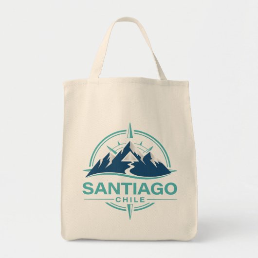 Santiago Chile Südamerika Tragetasche (Vorne)
