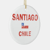 Santiago-Chileentwürfe Keramik Ornament (Rechts)