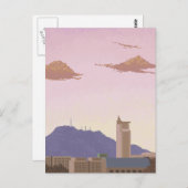 Santiago de Chile Postkarte (Vorne/Hinten)