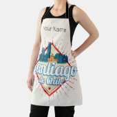 Santiago de Chile Stadthotel Retro Skyline Schürze (InSitu)