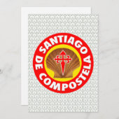 Santiago de Compostela Einladung (Vorne/Hinten)