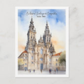 Santiago de Compostela Galicia Berühmter Reiseort Postkarte (Vorderseite)