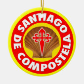 Santiago de Compostela Keramikornament (Vorne)