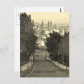 Santiago de Compostela Postkarte (Vorne/Hinten)