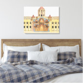 Santiago de Compostela Romanesque Leinwanddruck (Insitu (Schlafzimmer))