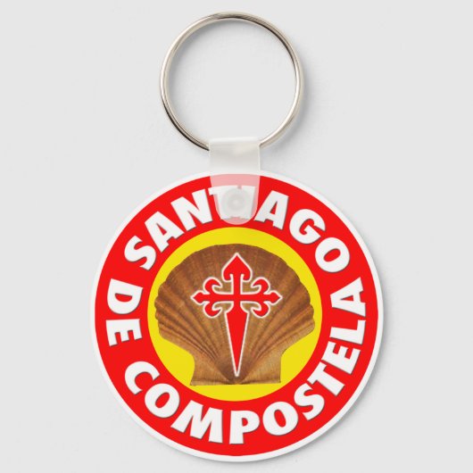 Santiago de Compostela Schlüsselanhänger (Vorderseite)