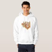 Santiago- de Compostelakathedrale. Spanien Hoodie (Vorne ganz)