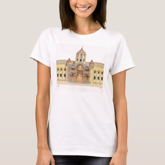 Santiago de CompostelaRomanesque T-Shirt (Vorderseite)