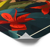 Santiago de Cuba: Rhythmisches Soul der Karibik Poster (Ecke)