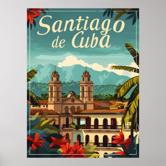Santiago de Cuba: Rhythmisches Soul der Karibik Poster (Vorne)