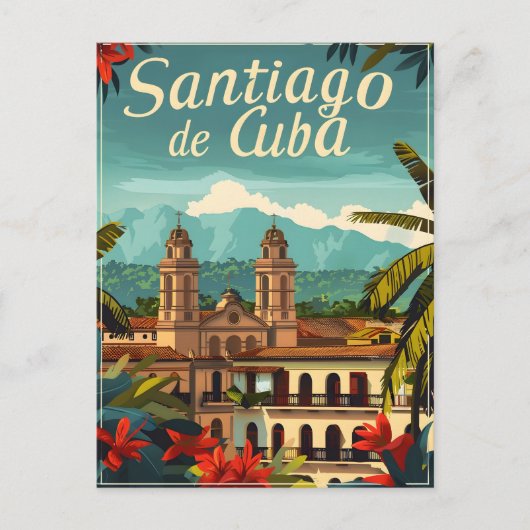 Santiago de Cuba: Rhythmisches Soul der Karibik Postkarte (Vorderseite)