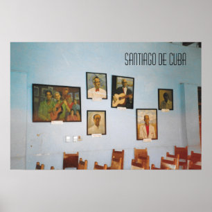 Santiago de Cuba Sehenswürdigkeit Music Club Foto Poster