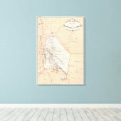 Santiago del Estero, Argentinien Leinwanddruck (Insitu (Holzboden))