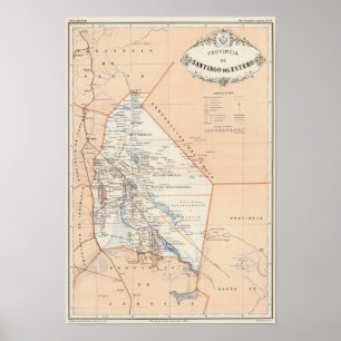 Santiago del Estero, Argentinien Poster
