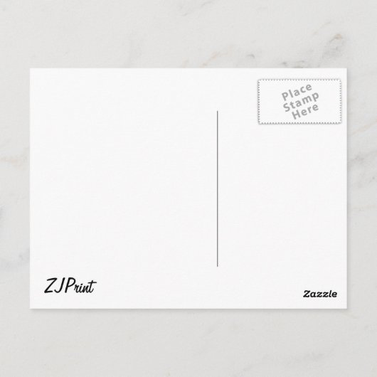 Santiago della Compostella Postkarte (Rückseite)