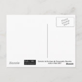 Santiago e Compostela, Espanha Postkarte (Rückseite)