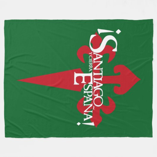Santiago Fleecedecke (Vorderseite (Horizontal))