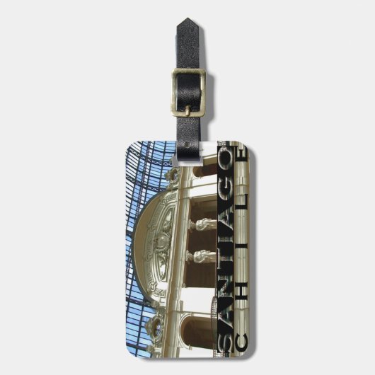 Santiago Gepäckanhänger (Vorderseite vertikal)