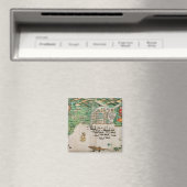 Santiago, Kap Verde, 1589 2 Magnet (In Situ (Geschirrspüler))