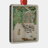 Santiago, Kap-Verde, 1589 2 Silbernes Ornament (Rechts)