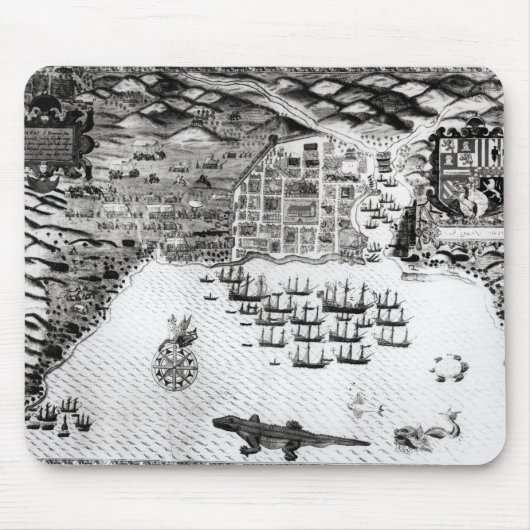 Santiago, Kap-Verde, 1589 Mousepad (Vorne)