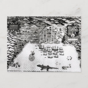 Santiago, Kap Verde, 1589 Postkarte