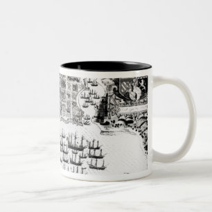 Santiago, Kap-Verde, 1589 Zweifarbige Tasse