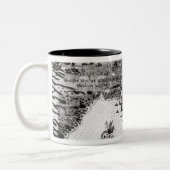 Santiago, Kap-Verde, 1589 Zweifarbige Tasse (Links)