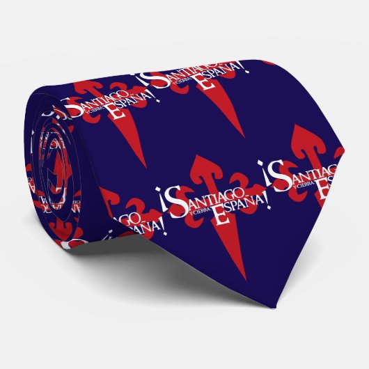 Santiago Krawatte (Gerollt)