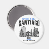 Santiago Magnet (Vorderseite/Rückseite)