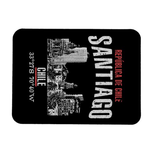 Santiago Magnet (Horizontal)