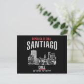Santiago Postkarte (Stehend Vorderseite)
