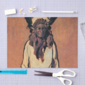 “Santiago” Western Art by Gerald Cassidy Seidenpapier (Handwerk)