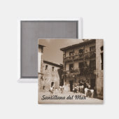 Santillana Del Mar Magnet (Vorderseite/Rückseite)