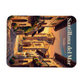 Santillana del Mar Spanien Magnet (Horizontal)