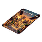 Santillana del Mar Spanien Magnet (Linke Seite)