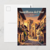 Santillana del Mar Spanien Postkarte (Vorne/Hinten)