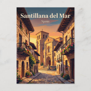 Santillana del Mar Spanien Postkarte