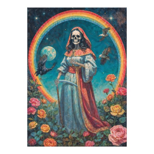 Santisima muerte fotodruck (Vorne)